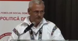 dragnea-costum-popular