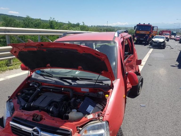 ACCIDENT GRAV cu 6 răniți pe A1 Sibiu-Orăștie