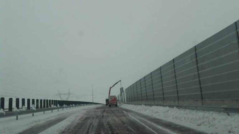 Constructorul lotului 4 din autostrada Lugoj-Deva se pregătește de iarnă