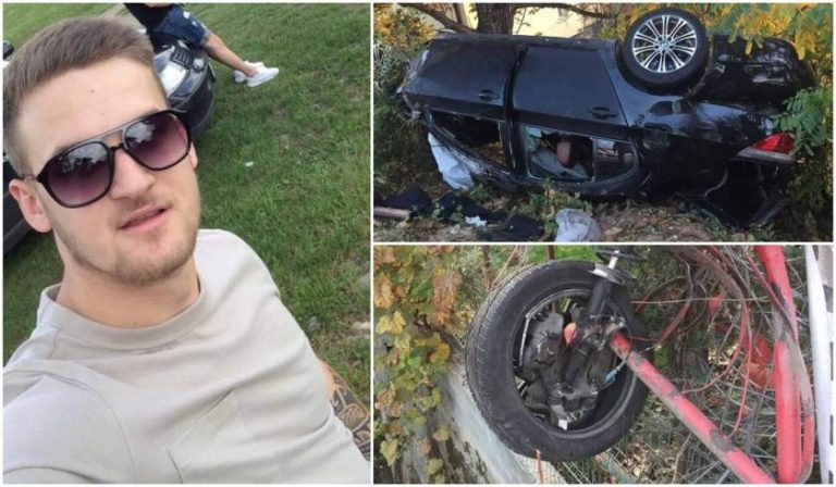 Accident cumplit: un tânăr a decedat în timp ce făcea liniuțe la 160 km la oră