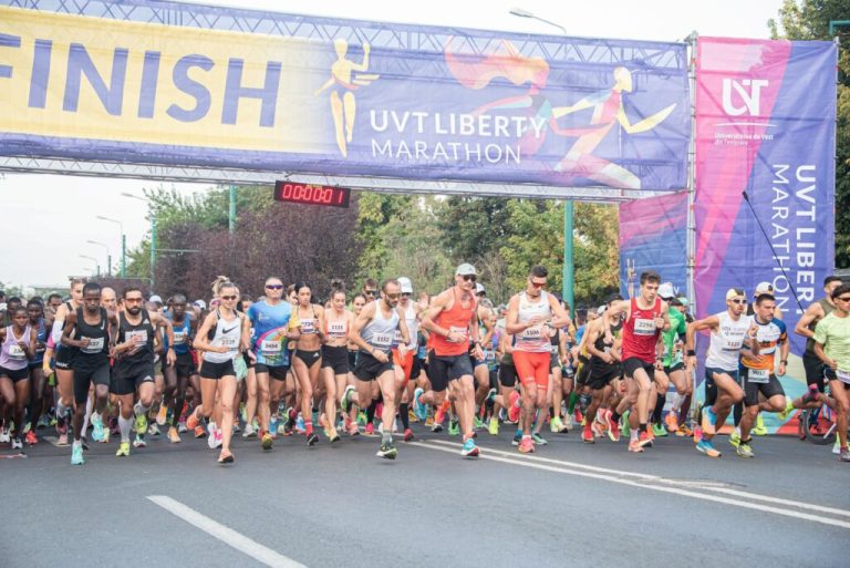 Ediția a șasea a UVT Liberty Marathon a fixat Timișoara pe harta maratoanelor de șosea din România