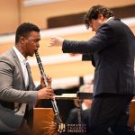 Carlos Ferreira și Cristian Măcelaru, dirijorul Romanian Chamber Orchestra, la Filarmonica Banatul