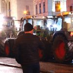 Protest în Timișoara! Fermierii au ocupat o parcare din centru.Still003