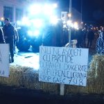 Protest în Timișoara! Fermierii au ocupat o parcare din centru.Still024