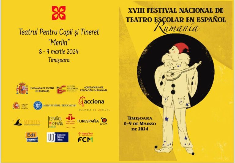 Festivalul Național de Teatru Școlar în Limba Spaniolă, la Teatrul „Merlin”