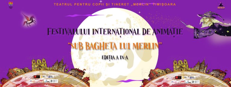 Merlin se pregăteștește de întâlnirea cu copiii la a noua ediție a festivalului „Sub bagheta lui Merlin”