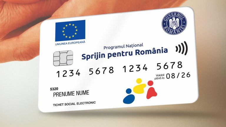 Cardurile sociale pentru alimente au fost încărcate cu o nouă tranșă de bani