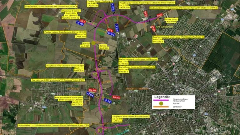 S-a hotărât, într-un final, firma care se va ocupa de construcția Variantei de Ocolire Timișoara Vest