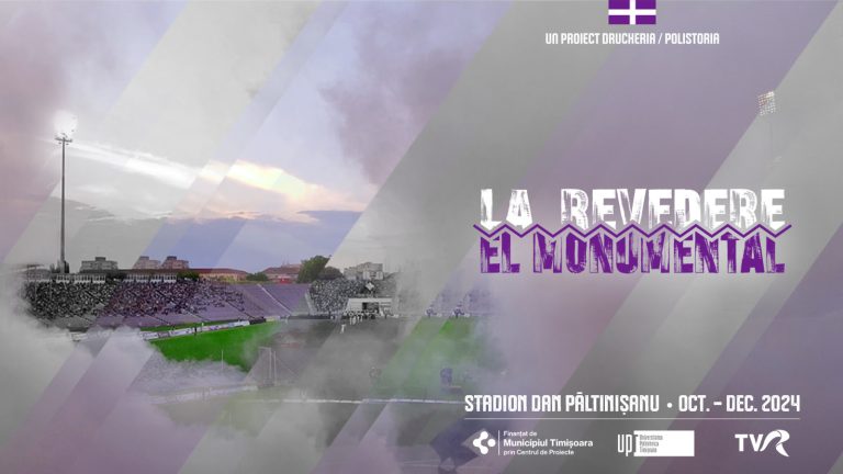 Expoziție „La revedere, El Monumental!” în tribuna oficială a stadionului „Dan Păltinişanu”