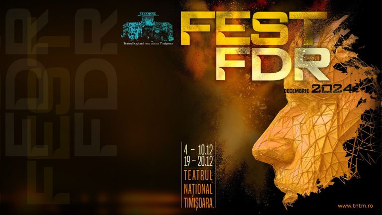 O nouă ediție FEST-FDR, de această dată cu spectacole românești de dramaturgie, îi așteaptă pe timișorenii iubitori de teatru în luna decembrie