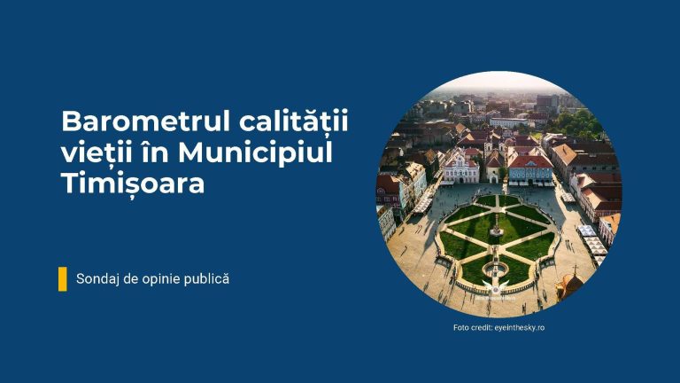 Timișorenii sunt optimiști în procent de 70 la sută