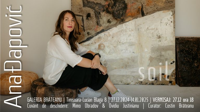 Ana Đapović expune ,,Soil’’ la Galeria Brăteanu